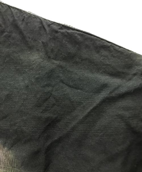 KAMIYA（カミヤ）KAMIYA (カミヤ) OVERDYE CHECK SHIRTS ブラック サイズ:Mの古着・服飾アイテム
