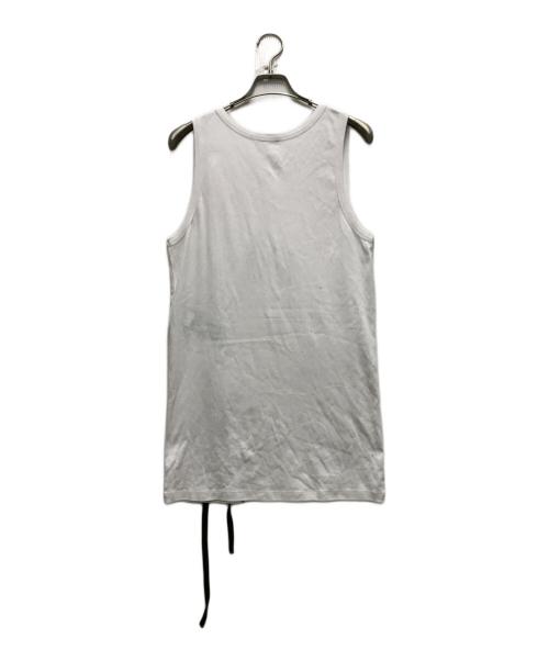 ANN DEMEULEMEESTER（アンドゥムルメステール）ANN DEMEULEMEESTER (アンドゥムルメステール) holy standard tank top ホワイト サイズ:Mの古着・服飾アイテム