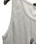 中古・古着 ANN DEMEULEMEESTER (アンドゥムルメステール) holy standard tank top ホワイト サイズ:M：10000円