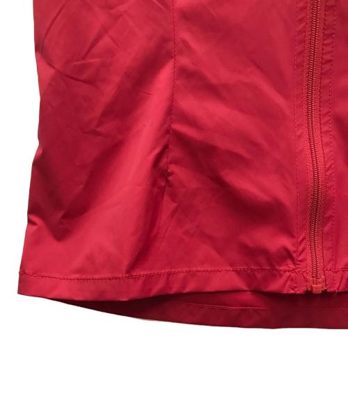 MOWALOLA（モワローラ）MOWALOLA (モワローラ) ジップアップ半袖シャツ レッド サイズ:Mの古着・服飾アイテム