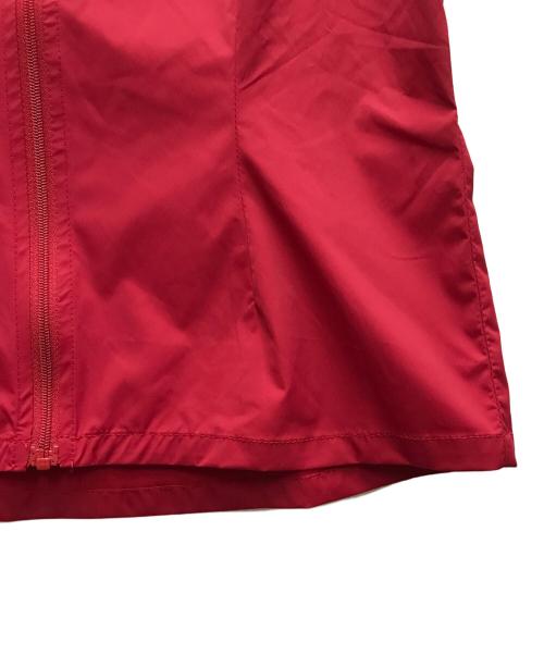 MOWALOLA（モワローラ）MOWALOLA (モワローラ) ジップアップ半袖シャツ レッド サイズ:Mの古着・服飾アイテム