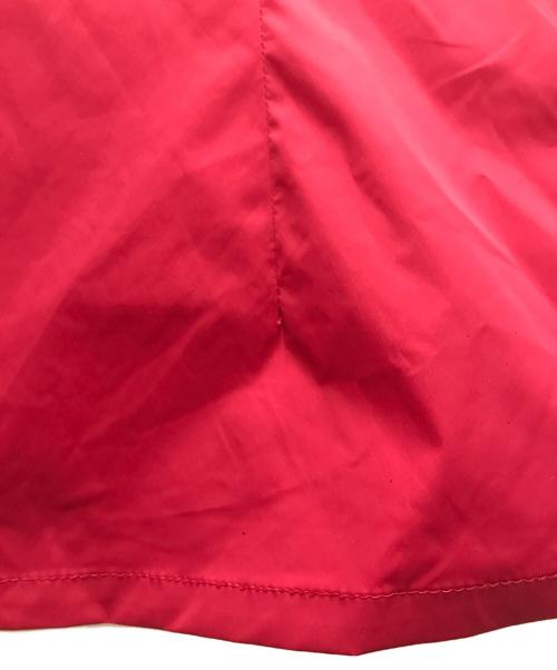 MOWALOLA（モワローラ）MOWALOLA (モワローラ) ジップアップ半袖シャツ レッド サイズ:Mの古着・服飾アイテム