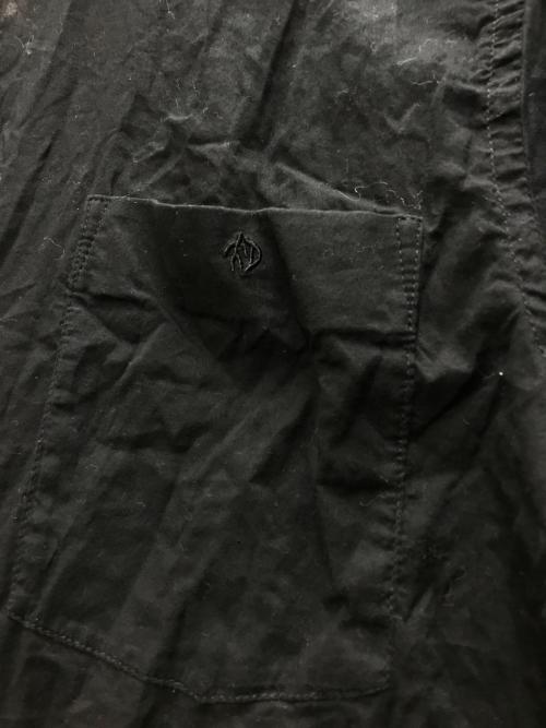 SOSHIOTSUKI（ソウシ オオツキ）SOSHIOTSUKI (ソウシ オオツキ) THE KIMONO BREASTED SHIRT ブラック サイズ:46の古着・服飾アイテム