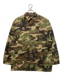 FOG ESSENTIALS（フィアオブゴッド エッセンシャル）の古着「Military Nylon Overshirt」｜グリーン