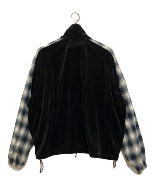 TTT MSW（ティー）TTT MSW (ティー) Velours track jacket ブラック サイズ:Mの古着・服飾アイテム