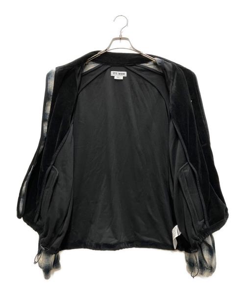 TTT MSW（ティー）TTT MSW (ティー) Velours track jacket ブラック サイズ:Mの古着・服飾アイテム