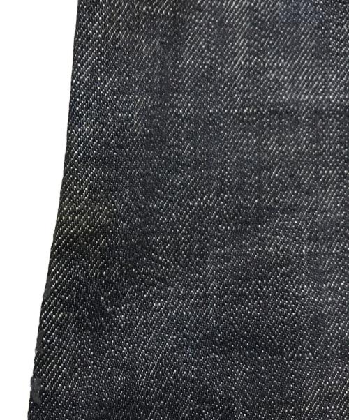 GALLIANO（ガリアーノ）GALLIANO (ガリアーノ) ベロアプリントデニムパンツ インディゴ サイズ:W34の古着・服飾アイテム
