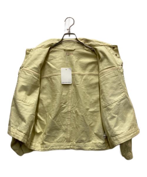 OLD FOLK HOUSE（オールドフォークハウス）OLD FOLK HOUSE (オールドフォークハウス) RAF - Botanical Dye イエロー サイズ:2の古着・服飾アイテム