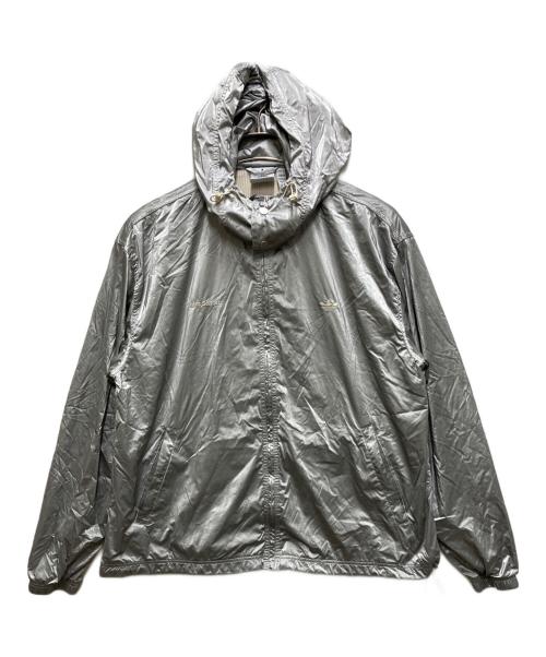 adidas Originals（アディダスオリジナル）adidas originals (アディダスオリジナル) WALES BONNER (ウェールズボナー) Silver Anorak Jacket グレー サイズ:XLの古着・服飾アイテム