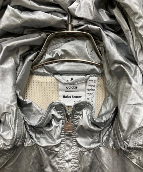 adidas Originals（アディダスオリジナル）adidas originals (アディダスオリジナル) WALES BONNER (ウェールズボナー) Silver Anorak Jacket グレー サイズ:XLの古着・服飾アイテム