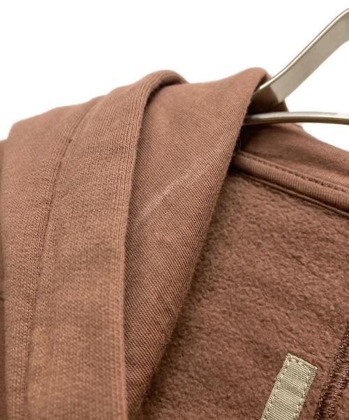 DRKSHDW（ダークシャドウ）DRKSHDW (ダークシャドウ) CROPPED HOODIE ブラウン サイズ:Mの古着・服飾アイテム