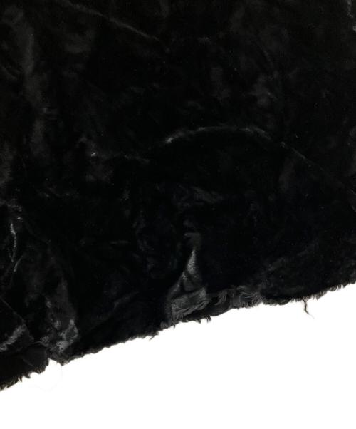 masu（エムエーエスユー）MASU (エムエーエスユー) 23AW Velvet Zipper Easy Pants ブラック サイズ:46の古着・服飾アイテム