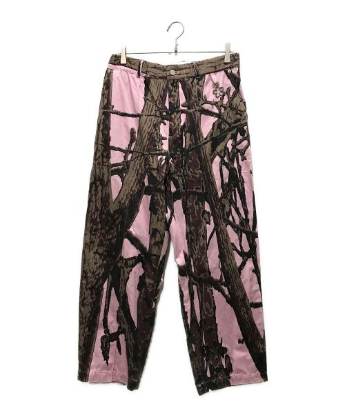 TTT MSW（ティー）TTT MSW (ティー) Military real tree camo pants ピンク サイズ:Lの古着・服飾アイテム