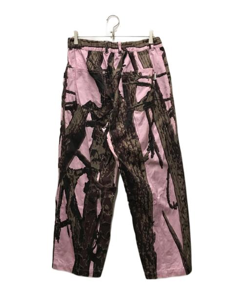 TTT MSW（ティー）TTT MSW (ティー) Military real tree camo pants ピンク サイズ:Lの古着・服飾アイテム