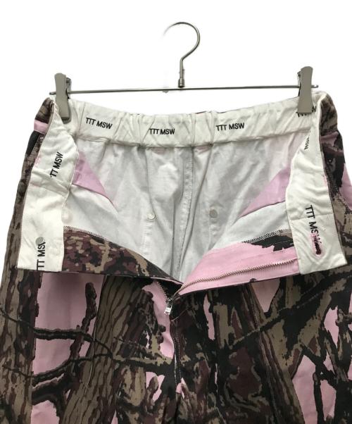 TTT MSW（ティー）TTT MSW (ティー) Military real tree camo pants ピンク サイズ:Lの古着・服飾アイテム