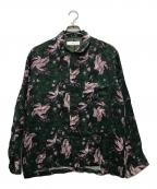 ）の古着「Inner print shirts」｜グリーン