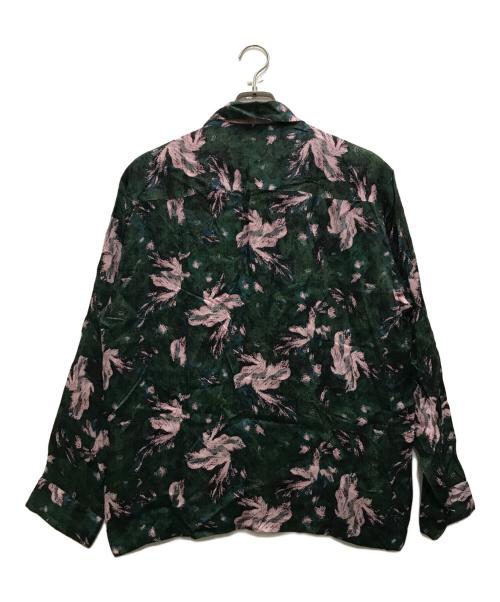 TOGA PULLA（トーガ プルラ）TOGA PULLA (トーガ プルラ) Inner print shirts グリーン サイズ:46の古着・服飾アイテム