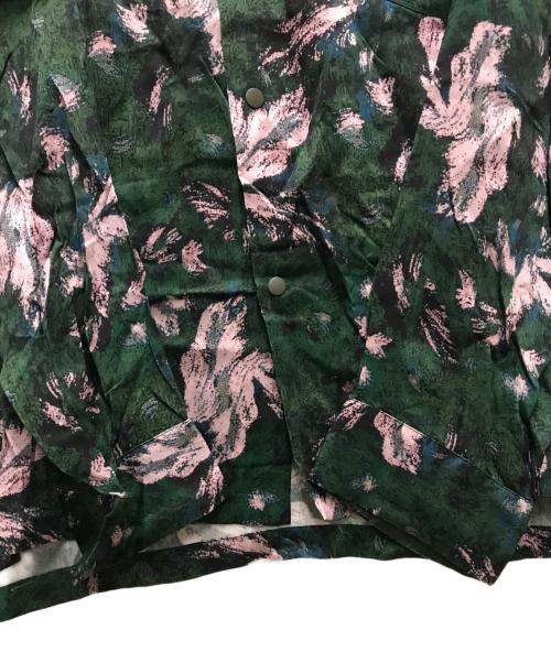 TOGA PULLA（トーガ プルラ）TOGA PULLA (トーガ プルラ) Inner print shirts グリーン サイズ:46の古着・服飾アイテム