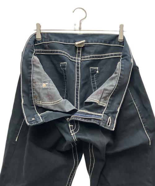 TRUE RELIGION（トゥルー レリジョン）TRUE RELIGION (トゥルー レリジョン) BOBBY BIG T ダークネイビー サイズ:ROW38 SEAT33の古着・服飾アイテム