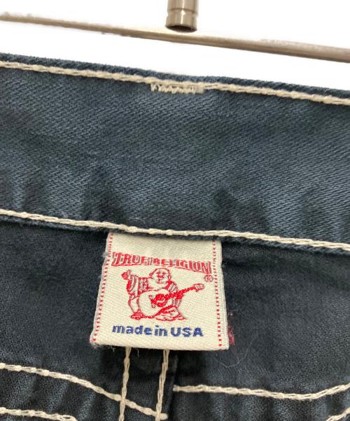 TRUE RELIGION（トゥルー レリジョン）TRUE RELIGION (トゥルー レリジョン) BOBBY BIG T ダークネイビー サイズ:ROW38 SEAT33の古着・服飾アイテム