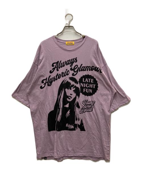 Hysteric Glamour（ヒステリックグラマー）Hysteric Glamour (ヒステリックグラマー) ALWAYS HG ワンピース パープル サイズ:FREEの古着・服飾アイテム