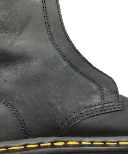Dr.Martens（ドクターマーチン）Dr.Martens (ドクターマーチン) ZEBZAG LACELESS ブラック サイズ:UK 5の古着・服飾アイテム