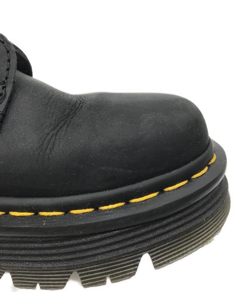Dr.Martens（ドクターマーチン）Dr.Martens (ドクターマーチン) ZEBZAG LACELESS ブラック サイズ:UK 5の古着・服飾アイテム