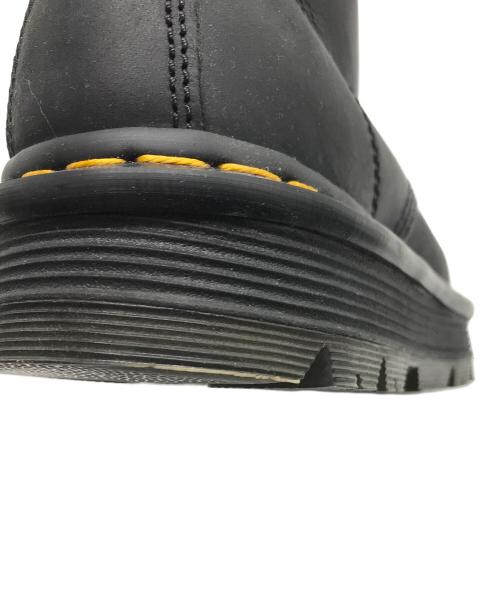 Dr.Martens（ドクターマーチン）Dr.Martens (ドクターマーチン) ZEBZAG LACELESS ブラック サイズ:UK 5の古着・服飾アイテム