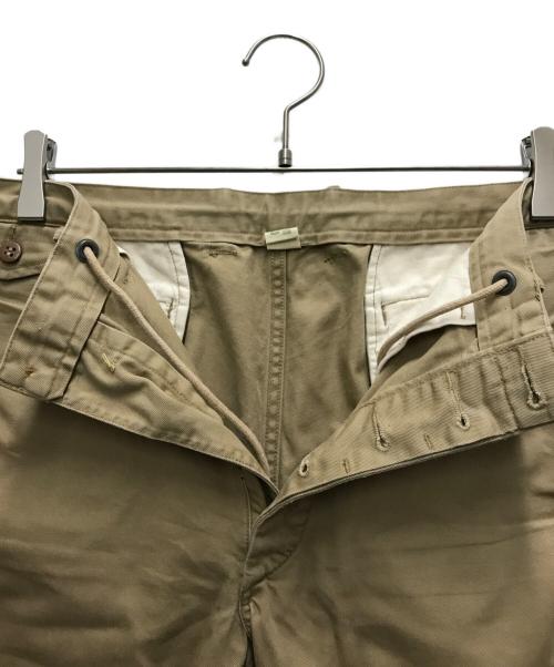 RRL（ダブルアールエル）RRL (ダブルアールエル) フラップポケットチノショーツ ブラウン サイズ:34の古着・服飾アイテム