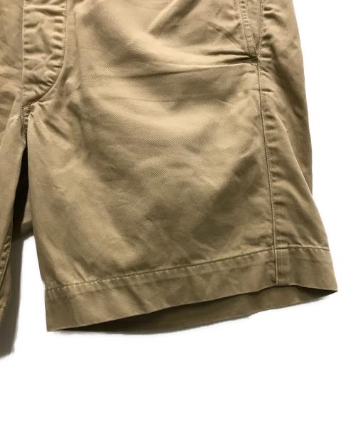 RRL（ダブルアールエル）RRL (ダブルアールエル) フラップポケットチノショーツ ブラウン サイズ:34の古着・服飾アイテム