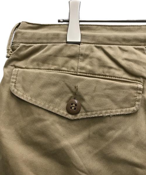 RRL（ダブルアールエル）RRL (ダブルアールエル) フラップポケットチノショーツ ブラウン サイズ:34の古着・服飾アイテム