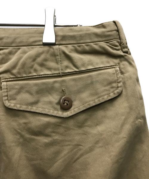 RRL（ダブルアールエル）RRL (ダブルアールエル) フラップポケットチノショーツ ブラウン サイズ:34の古着・服飾アイテム