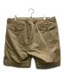 RRL (ダブルアールエル) フラップポケットチノショーツ ブラウン サイズ:34：8000円