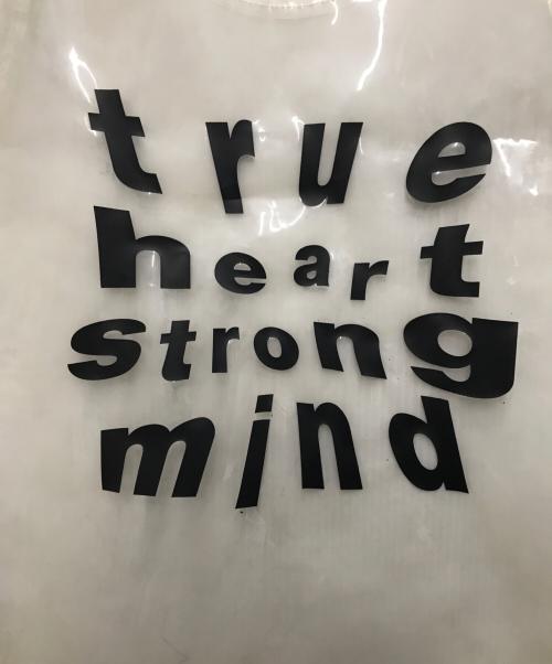BLACK COMME des GARCONS（ブラックコムデギャルソン）BLACK COMME des GARCONS (ブラックコムデギャルソン) PVCプリントタンクトップ グリアスファルト サイズ:Mの古着・服飾アイテム