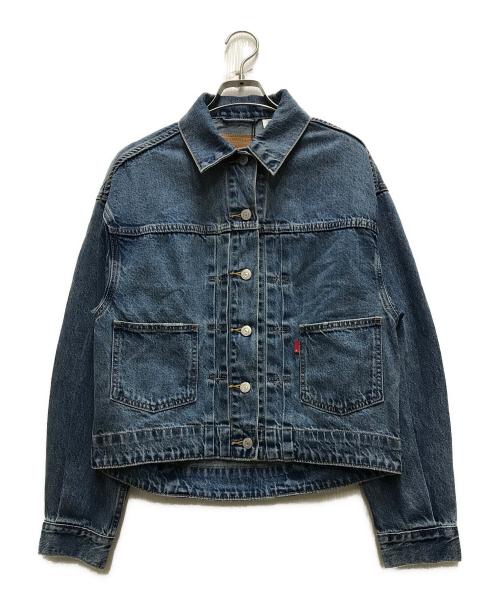 LEVI'S PReMIUM（リーバイス プレミアム）LEVI'S PReMIUM (リーバイス プレミアム) BALLON SLEEVE TRUCKER JACKET インディゴ サイズ:XXSの古着・服飾アイテム