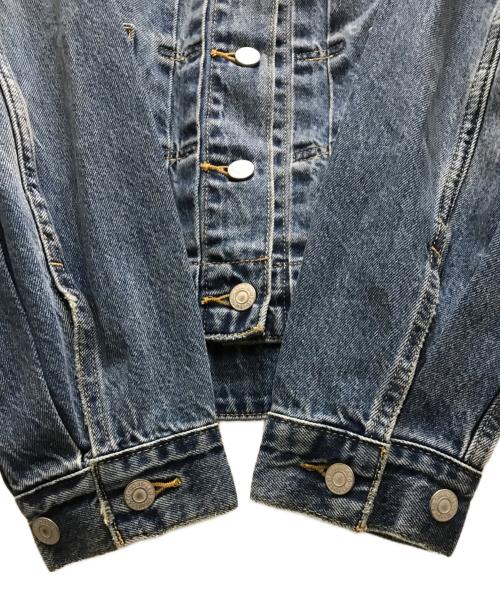 LEVI'S PReMIUM（リーバイス プレミアム）LEVI'S PReMIUM (リーバイス プレミアム) BALLON SLEEVE TRUCKER JACKET インディゴ サイズ:XXSの古着・服飾アイテム