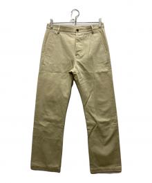 BALENCIAGA（バレンシアガ）の古着「cotton straight-leg chino pants」｜ベージュ
