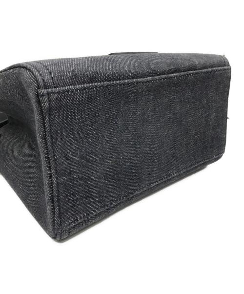 BLUE LABEL CRESTBRIDGE（ブルーレーベルクレストブリッジ）BLUE LABEL CRESTBRIDGE (ブルーレーベルクレストブリッジ) 2WAYデニムバッグ インディゴの古着・服飾アイテム