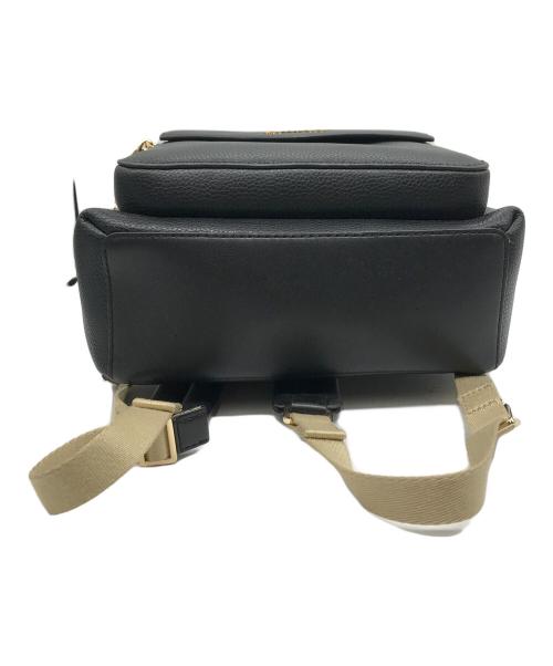 MICHAEL KORS（マイケルコース）MICHAEL KORS (マイケルコース) レザーMK柄ポーチリュック ブラックの古着・服飾アイテム