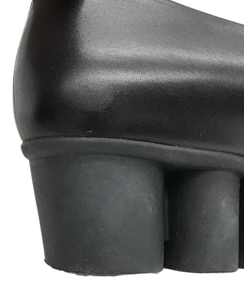 PLEATS PLEASE（プリーツプリーズ）PLEATS PLEASE (プリーツプリーズ) WAVY SOLE パンプス ブラック サイズ:23cmの古着・服飾アイテム