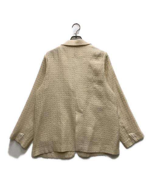 Eaphi（エフィ）Eaphi (エフィ) RANDOM BUTTON SHEER JACKET ベージュ サイズ:FREEの古着・服飾アイテム