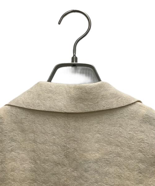 Eaphi（エフィ）Eaphi (エフィ) RANDOM BUTTON SHEER JACKET ベージュ サイズ:FREEの古着・服飾アイテム