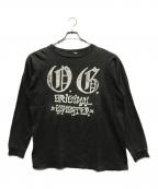 ICE-T o.g. original gangsterアイス・ティー オージー オリジナル・ギャングスター）の古着「90'sバンドロングスリーブTシャツ」｜ブラック
