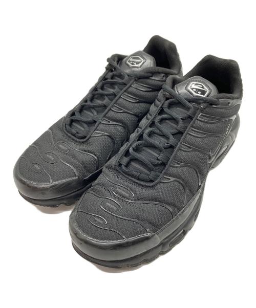 NIKE（ナイキ）NIKE (ナイキ) AIR MAX PLUS BLACK/BLACK-BLACK ブラック サイズ:28の古着・服飾アイテム
