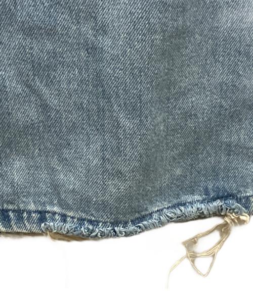MM6 Maison Margiela（エムエムシックスメゾンマルジェラ）MM6 Maison Margiela (エムエムシックスメゾンマルジェラ) デニムスカート ブルー サイズ:36の古着・服飾アイテム