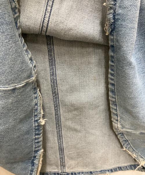 MM6 Maison Margiela（エムエムシックスメゾンマルジェラ）MM6 Maison Margiela (エムエムシックスメゾンマルジェラ) デニムスカート ブルー サイズ:36の古着・服飾アイテム