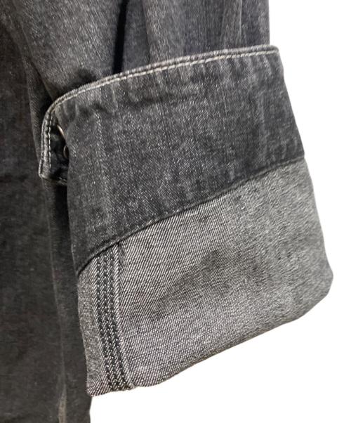 CarHartt（カーハート）CarHartt (カーハート) デニムカバーオール ブラック サイズ:Lの古着・服飾アイテム