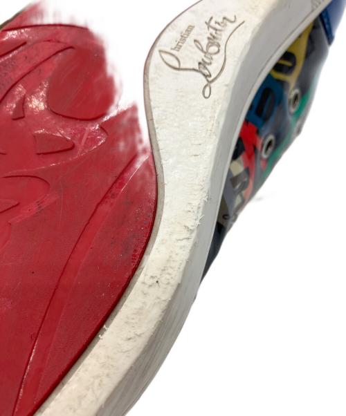 Christian Louboutin（クリスチャン・ルブタン）Christian Louboutin (クリスチャン・ルブタン) スタッズサイケデリックスニーカー マルチカラー サイズ:40の古着・服飾アイテム