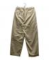 TapWater (タップウォーター) Cotton Chino Tuck Trousers ベージュ サイズ:34：9000円