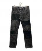 NEIGHBORHOODネイバーフッド）の古着「23SS SAVAGE DENIM DP NARROW PANTS デニムパンツ」｜ブラック